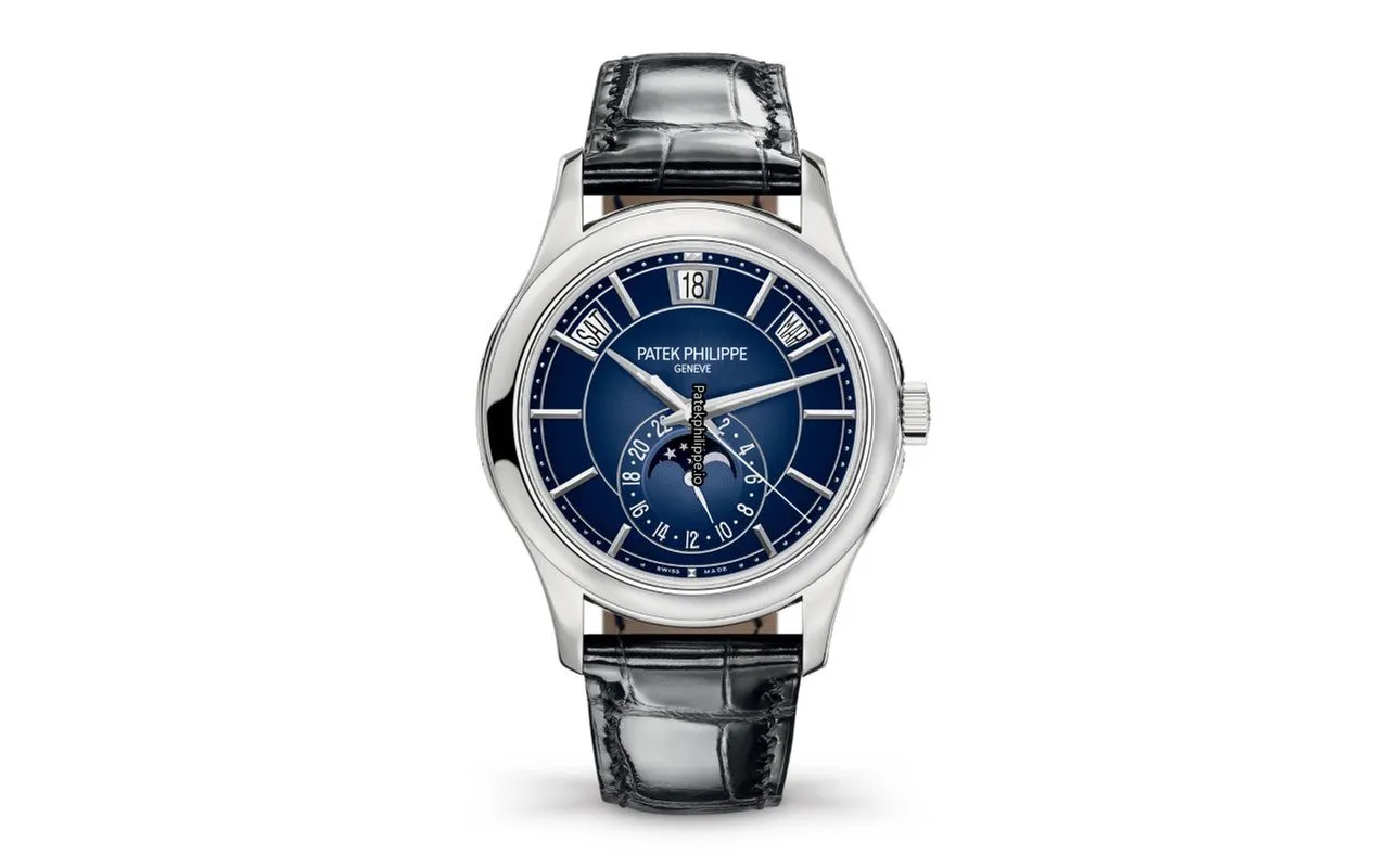 Patek Philippe Annual Calendar 5205g-013 40MM White Gold Case Automatic