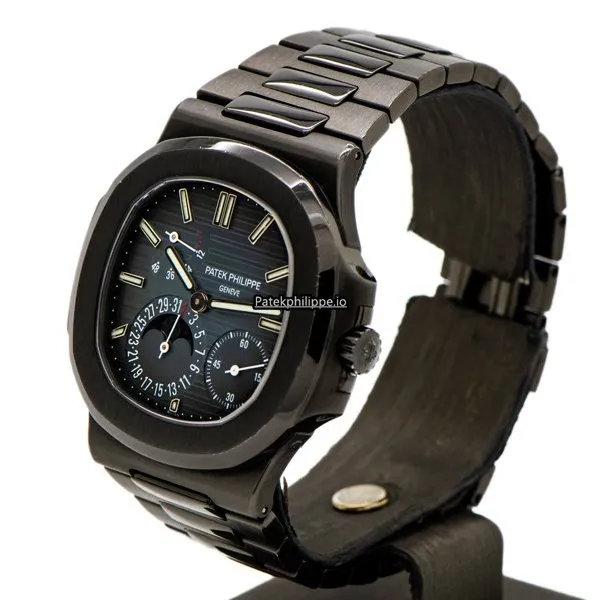Alternative view of Patek Philippe Nautilus 5712/1a-001 40x38MM Steel Case Automatic