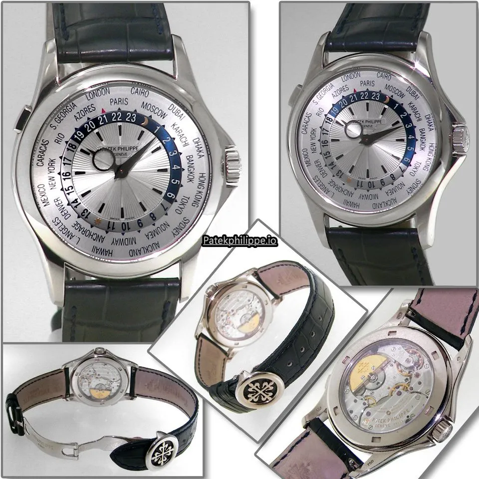 Patek Philippe Complications 5130g-001 39.5MM White Gold Case Automatic Movement
