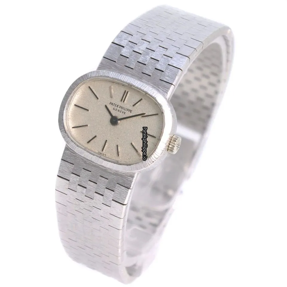 Alternative view of Patek Philippe Jan-73 17x22MM White Gold Case Manual Winding