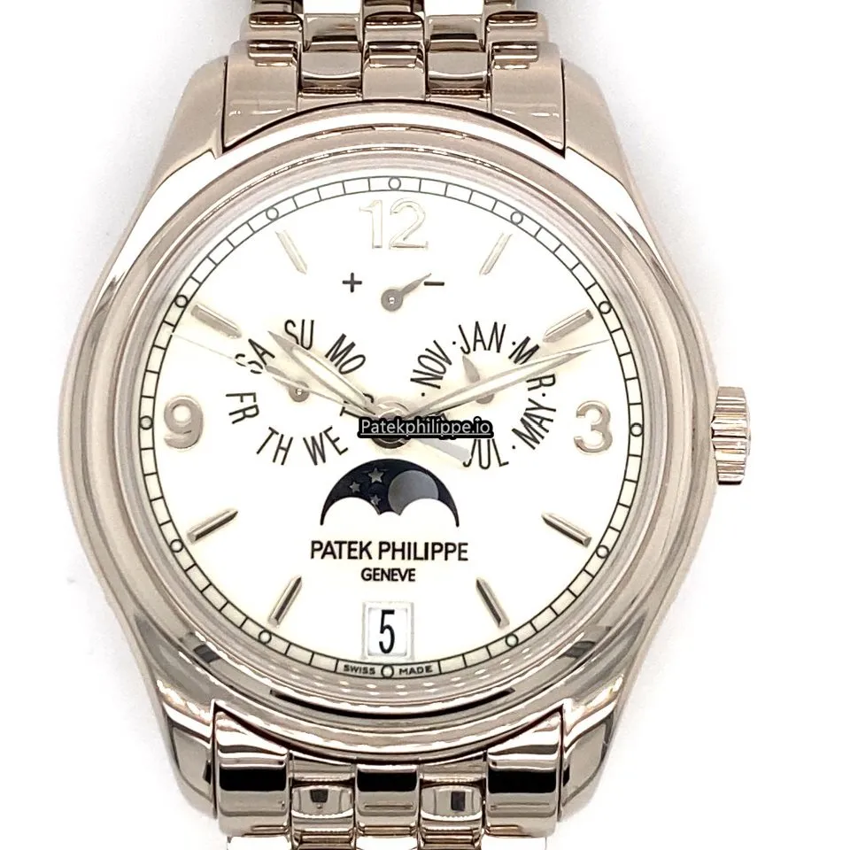 Patek Philippe Annual Calendar 5146/1g-010 39MM White Gold Case Automatic