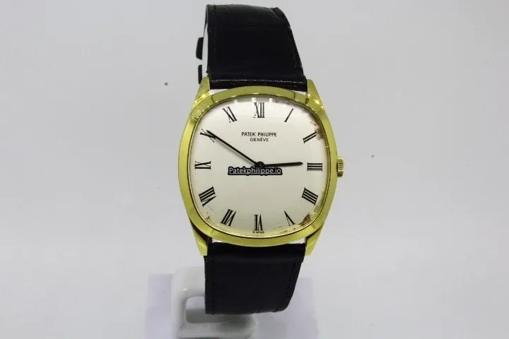 Patek Philippe Golden Ellipse 3544 33MM Yellow Gold Case Manual Winding