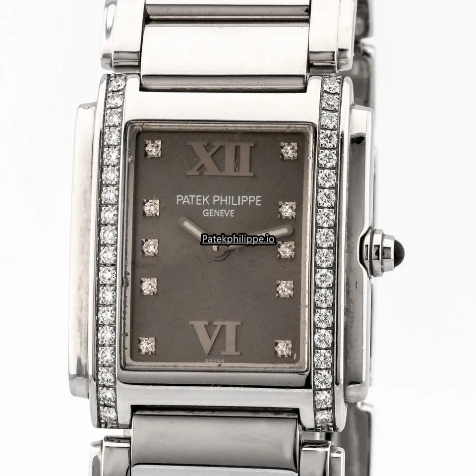 Patek Philippe Twenty-4 4910/10a-010 25x30MM Steel Case Quartz