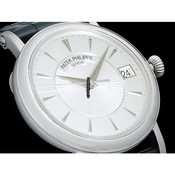 Alternative view of Patek Philippe Calatrava 5153g-010 38MM White Gold Case Automatic