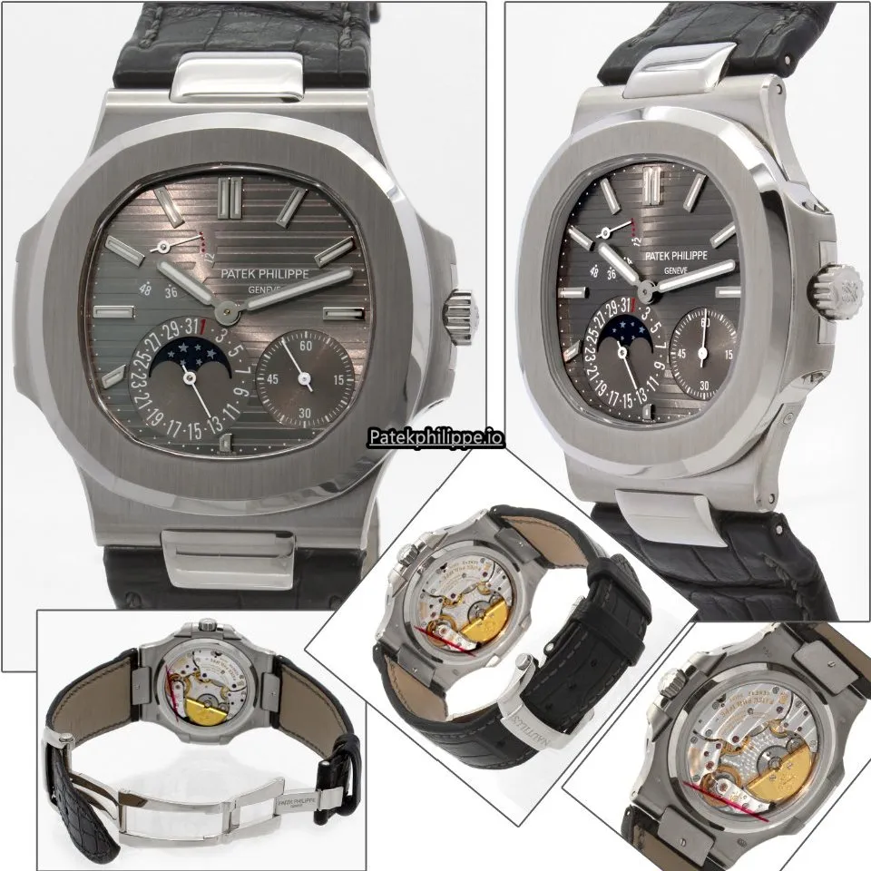 Patek Philippe Nautilus 5712g-001 40x38MM White Gold Case Automatic