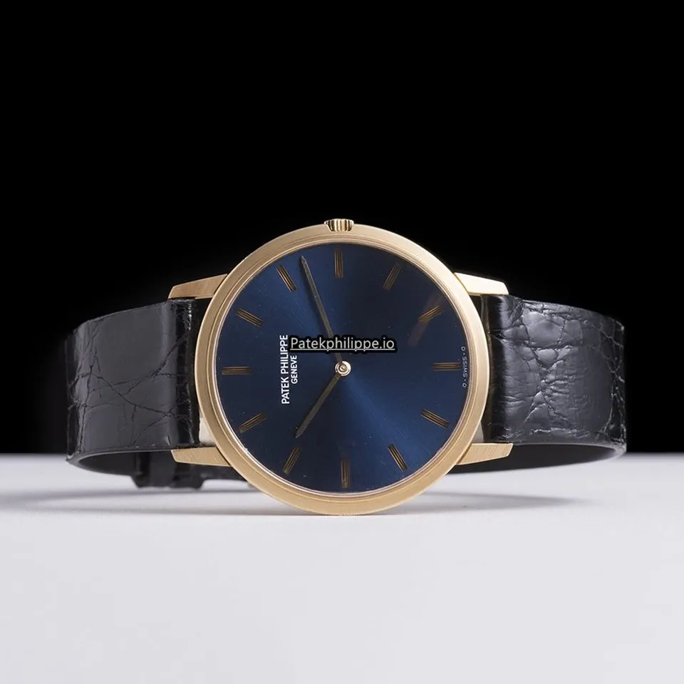 Alternative view of Patek Philippe Calatrava 3588 (ro 0578) 35MM Yellow Gold Case Automatic
