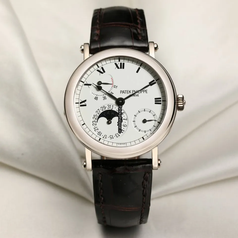 Patek Philippe Complications 5054g-001 36MM White Gold Case Automatic