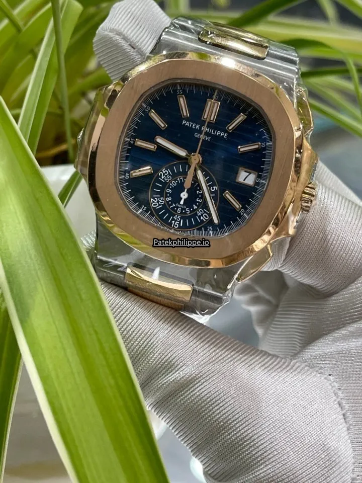 Patek Philippe Nautilus 5980/1ar-001 40.5x38.5MM Gold/steel Case Automatic