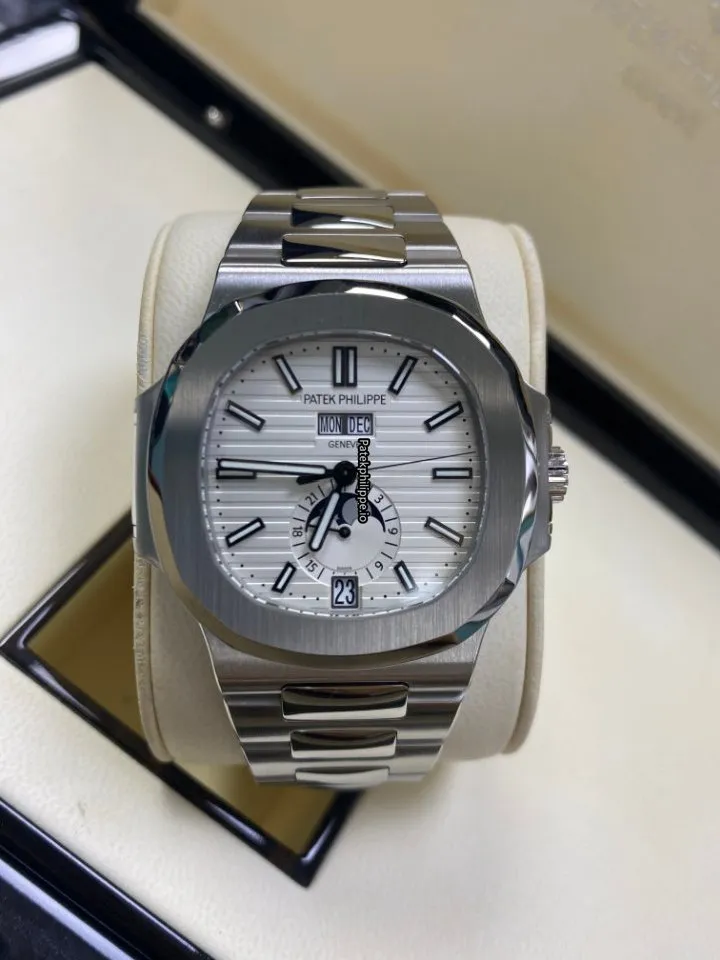 Alternative view of Patek Philippe Nautilus 5726/1a-010 40.5MM Steel Case Automatic
