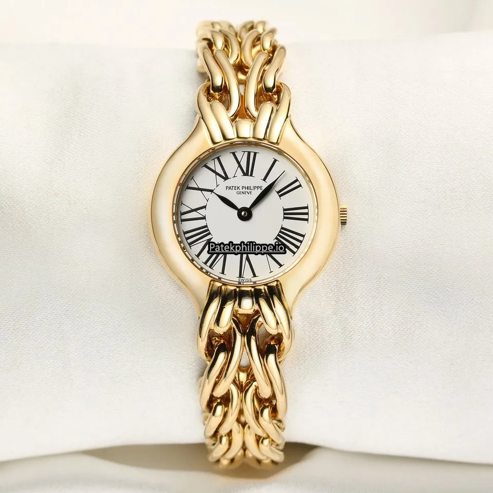 Patek Philippe 4836/001j 27MM Yellow Gold Case Quartz