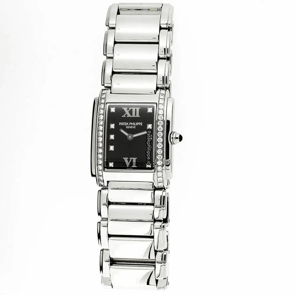 Patek Philippe Twenty-4 4910/10a-001 25x30MM Steel Case Quartz