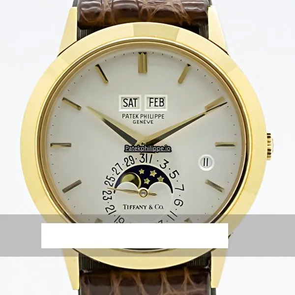 Patek Philippe Perpetual Calendar 3450j 37.5MM Yellow Gold Case Automatic
