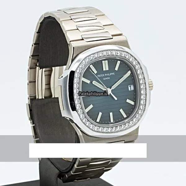 Alternative view of Patek Philippe Nautilus 5713/1g 40MM White Gold Case Automatic