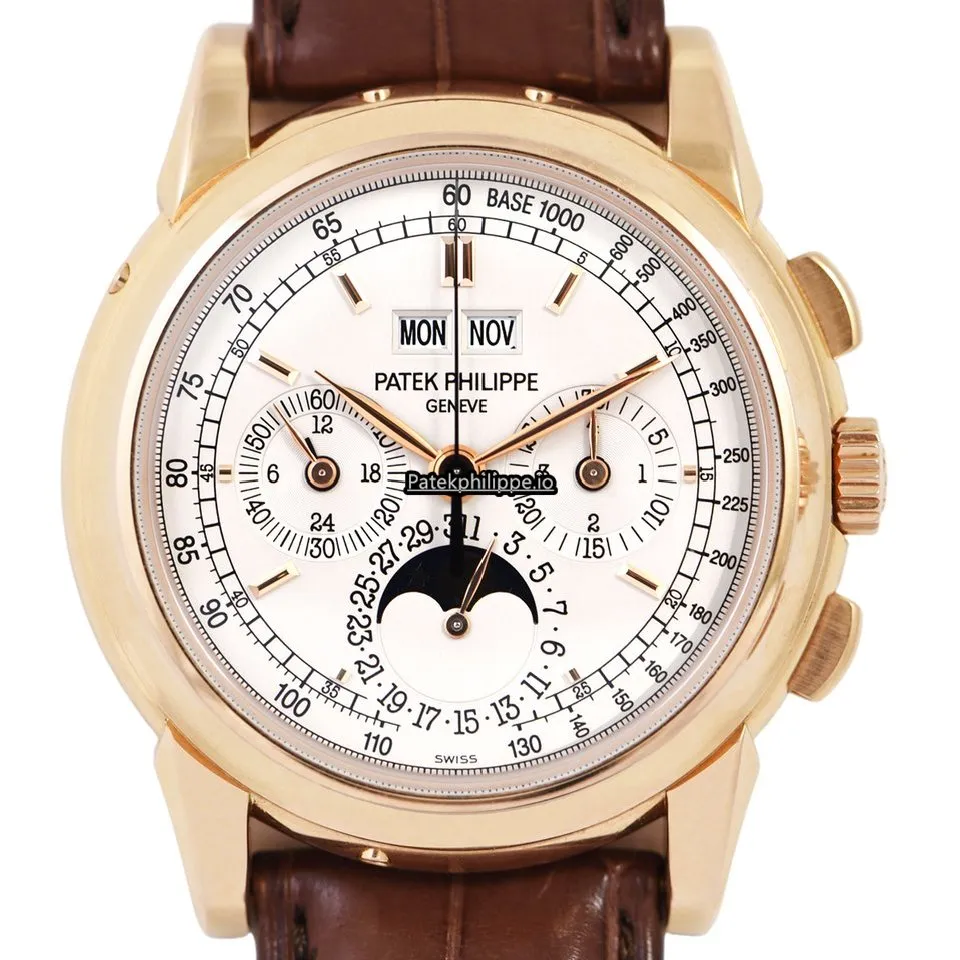 Patek Philippe Perpetual Calendar 5970r-001 40MM Rose Gold Case Manual Winding
