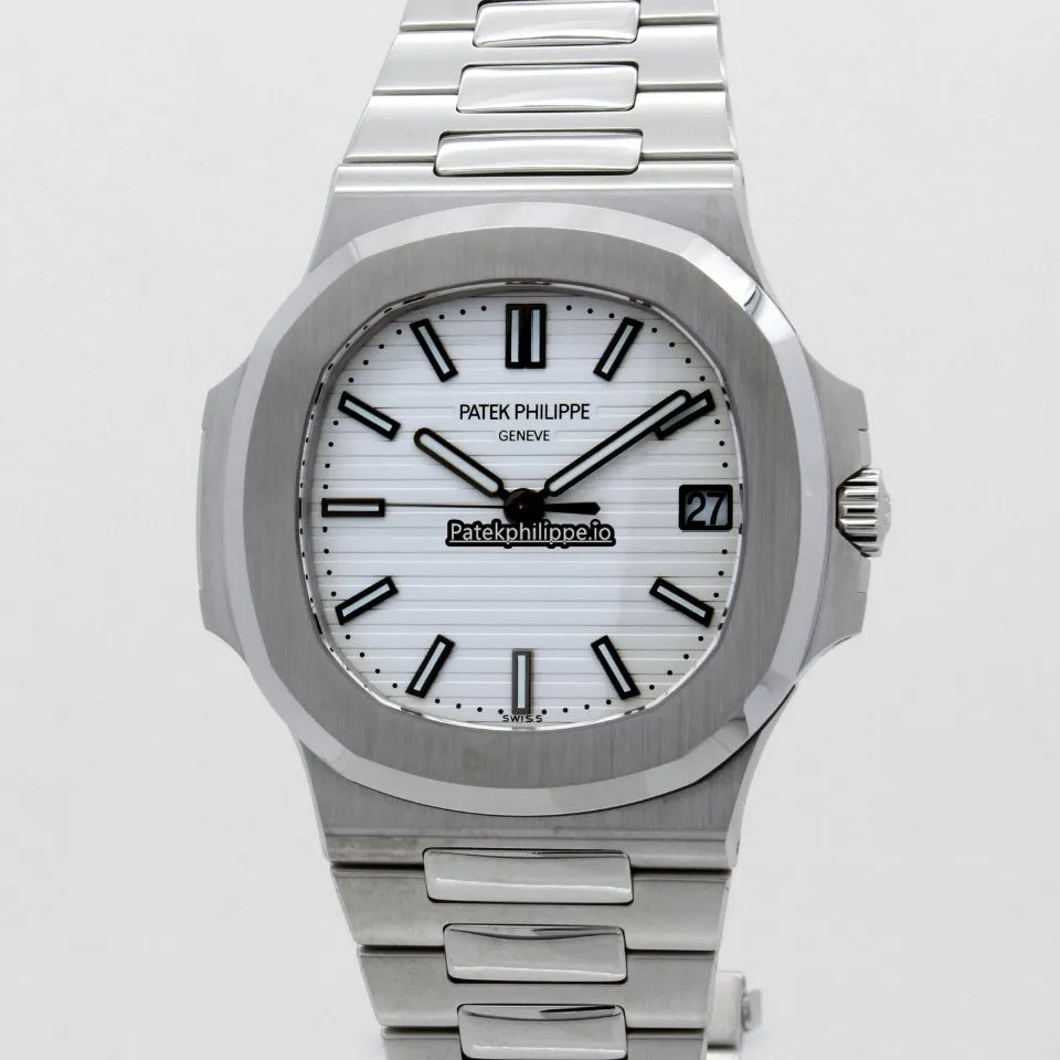 Alternative view of Patek Philippe Nautilus 5711/1a-011 40x38MM Steel Case Automatic