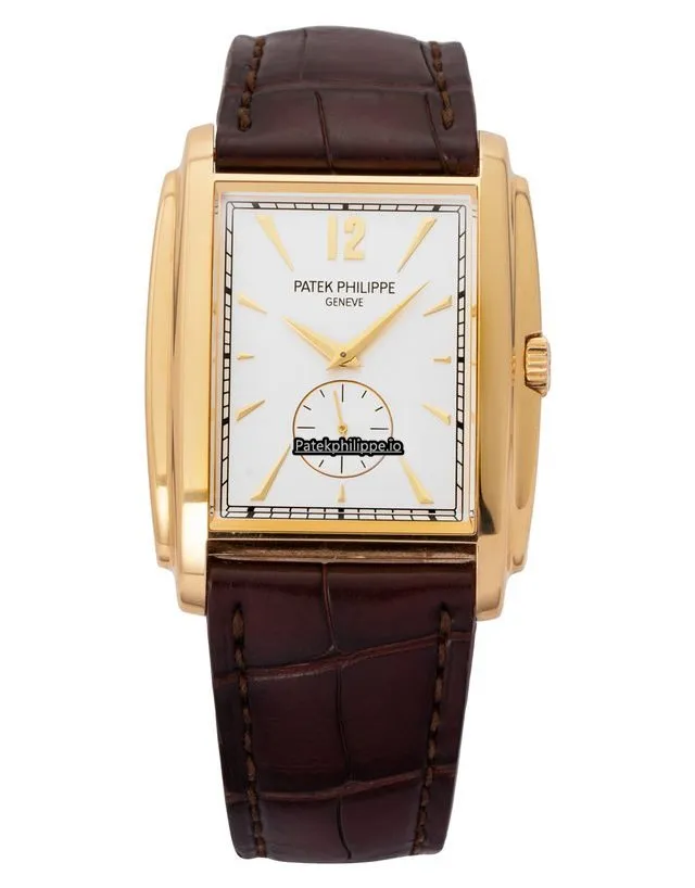 Alternative view of Patek Philippe Gondolo 5124j 33MM Yellow Gold Case Manual Winding