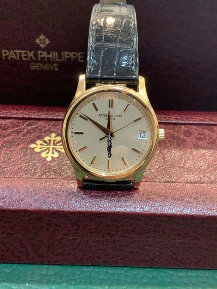 Patek Philippe Calatrava 3998 R 34MM Rose Gold Case Automatic
