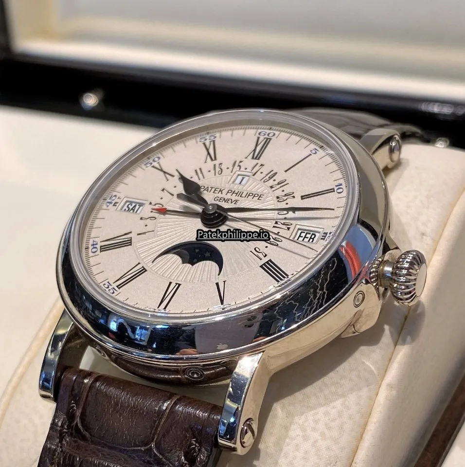 Patek Philippe Perpetual Calendar 5159g-001 38MM White Gold Case Automatic