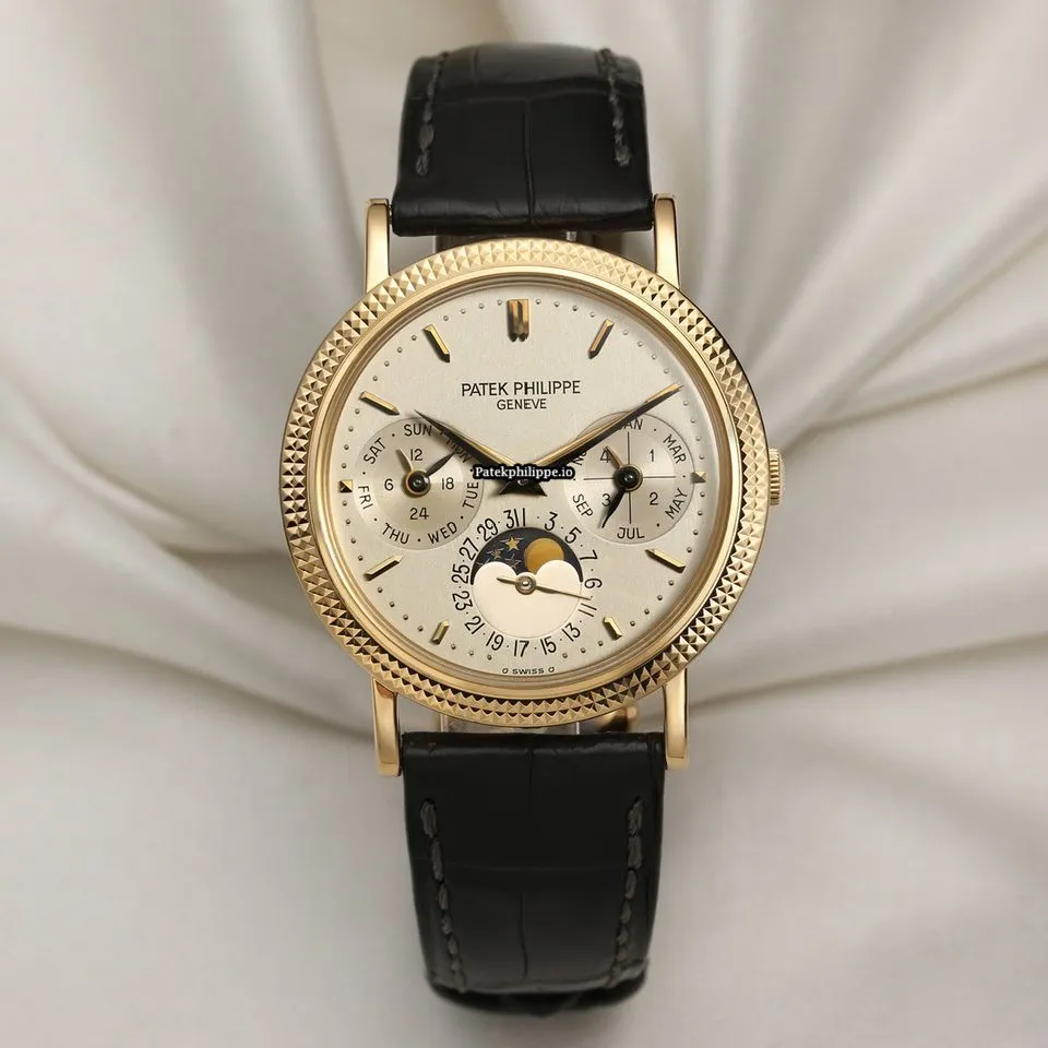 Patek Philippe Perpetual Calendar 5039j-014 35MM Yellow Gold Case Automatic