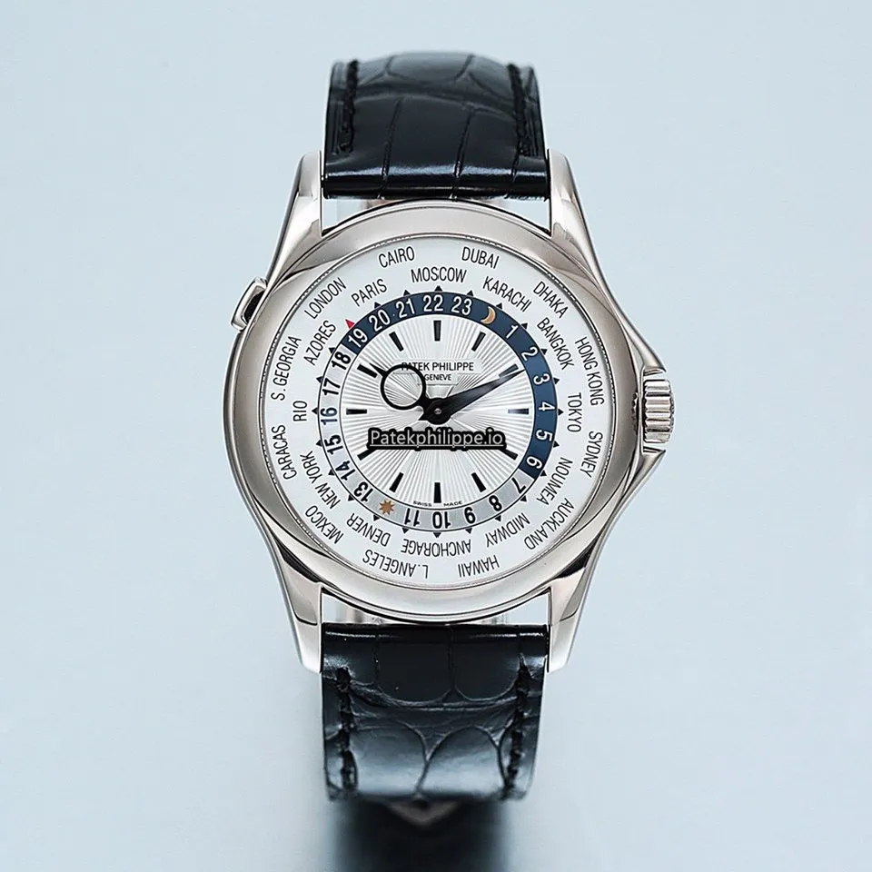 Patek Philippe Complications 5130g-001 39.5MM White Gold Case Automatic Movement