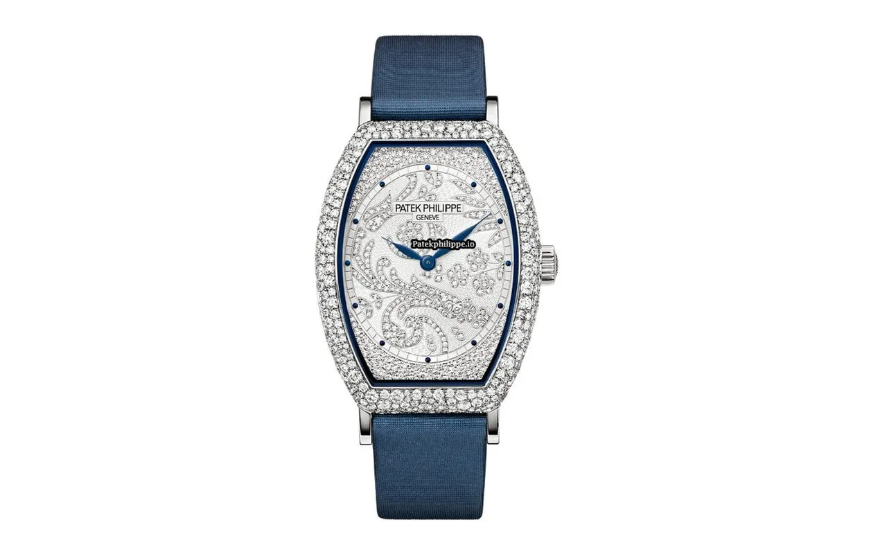 Patek Philippe Gondolo 7099g-001 29.6x38.9MM White Gold Case Manual Winding