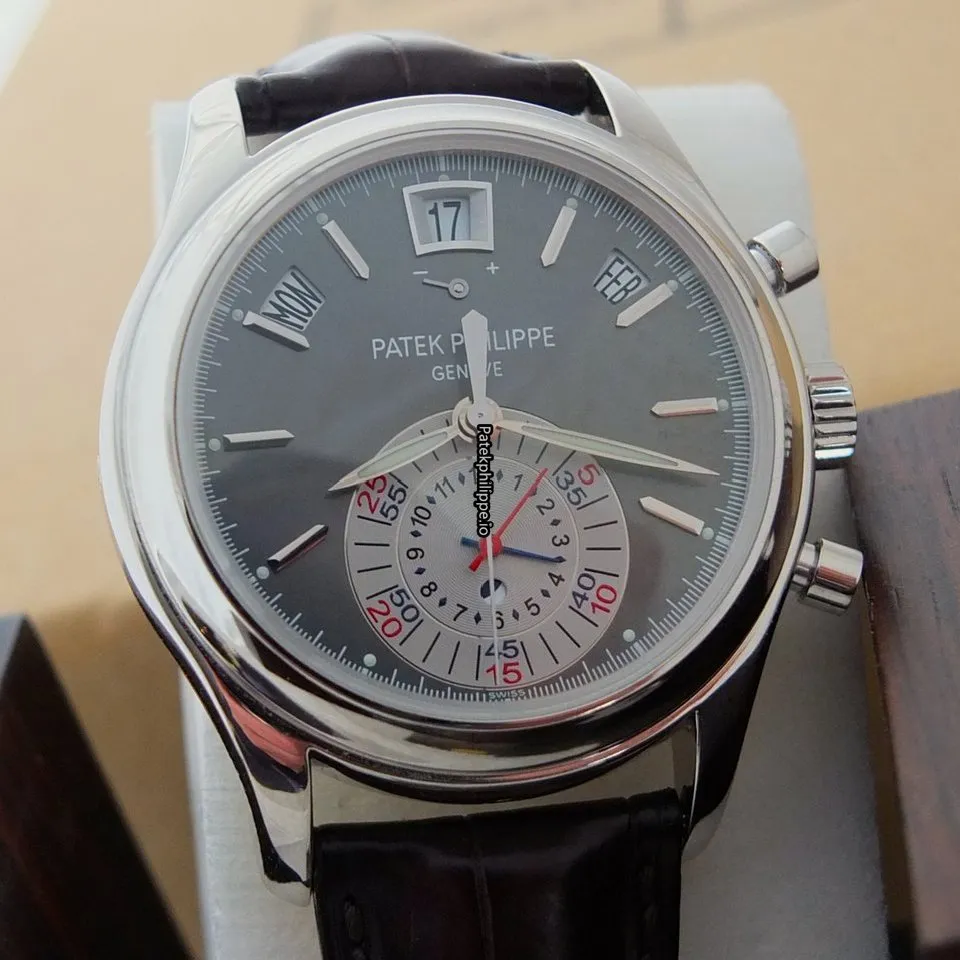 Alternative view of Patek Philippe Annual Calendar 5960 40.5MM Platinum Case Automatic
