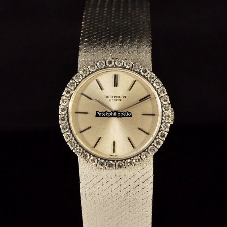 Patek Philippe 24MM White Gold Case Manual Winding