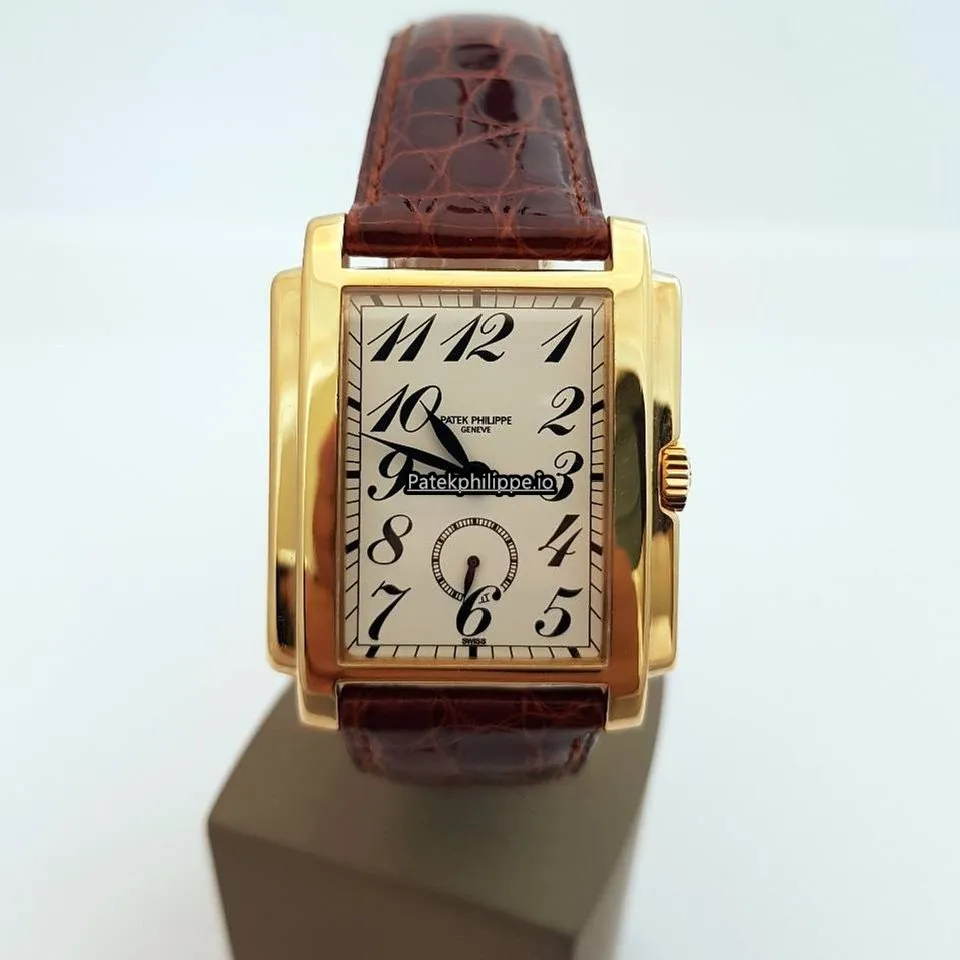 Patek Philippe Gondolo 5024j-001 30x37MM Yellow Gold Case Manual Winding