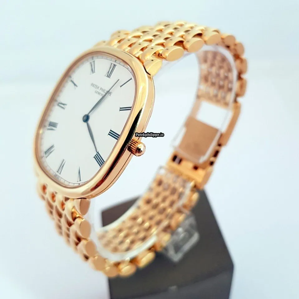 Alternative view of Patek Philippe Golden Ellipse 3738 31MM Yellow Gold Case Automatic