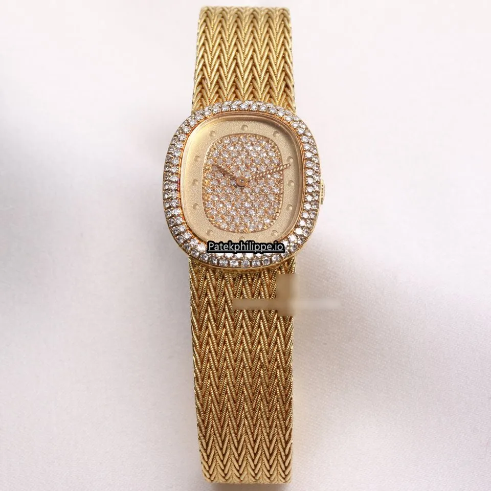 Patek Philippe Golden Ellipse Jan-21 22MM Yellow Gold Case Manual Winding
