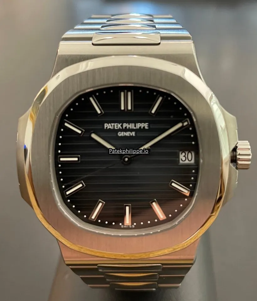 Alternative view of Patek Philippe Nautilus 5711/1a-010 40x38MM Steel Case Automatic