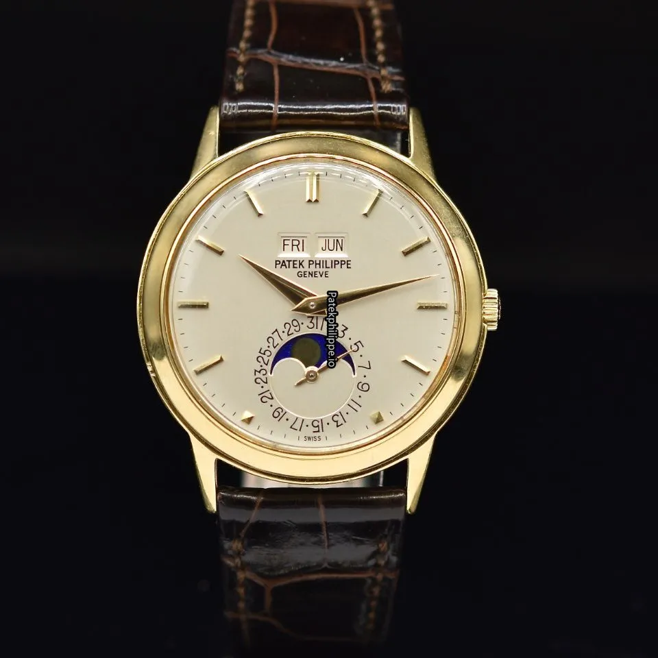 Patek Philippe Perpetual Calendar 3448 37,5MM Yellow Gold Case