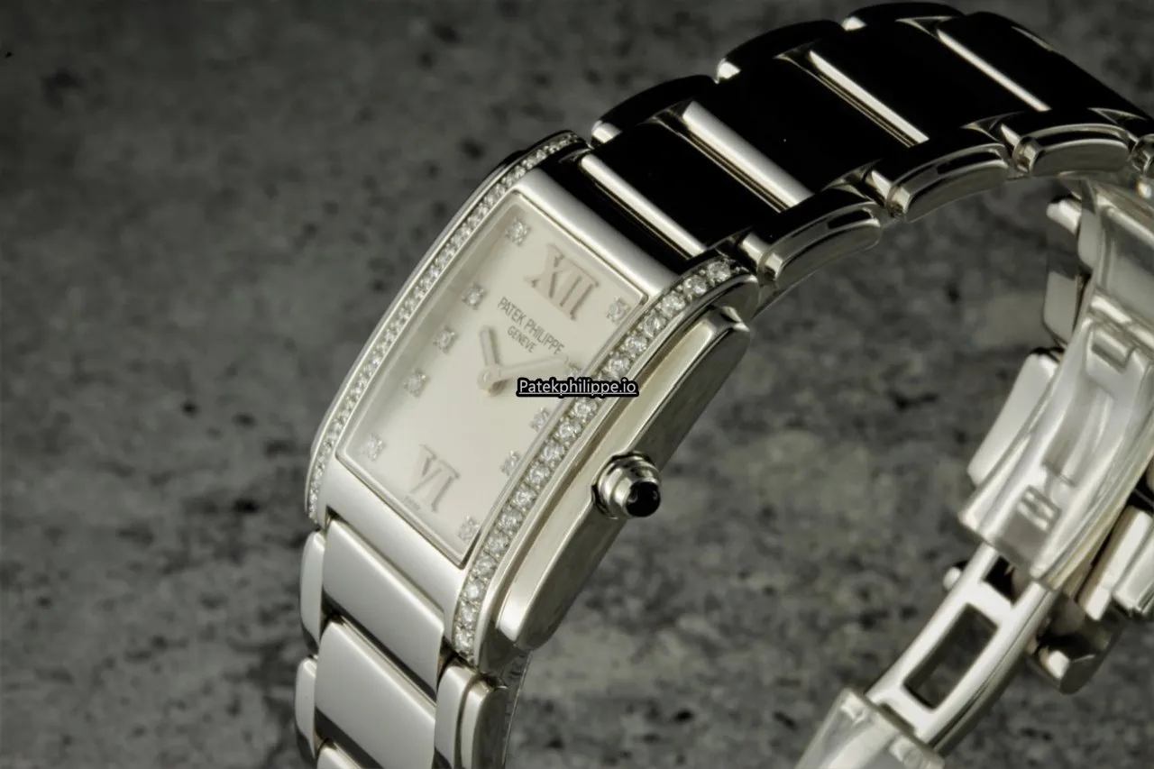 Alternative view of Patek Philippe Twenty-4 4910/10a-011 25x30MM Steel Case Quartz