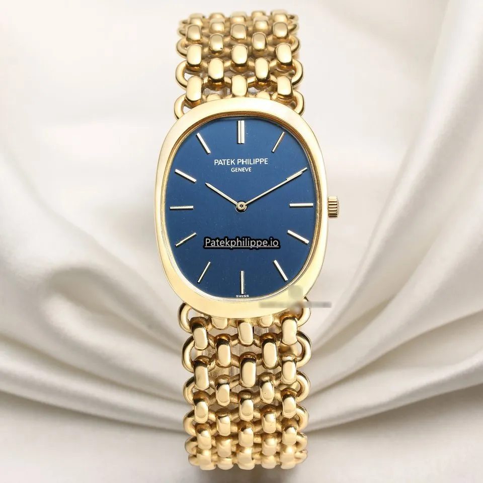 Patek Philippe Golden Ellipse 26MM Yellow Gold Case Manual Winding