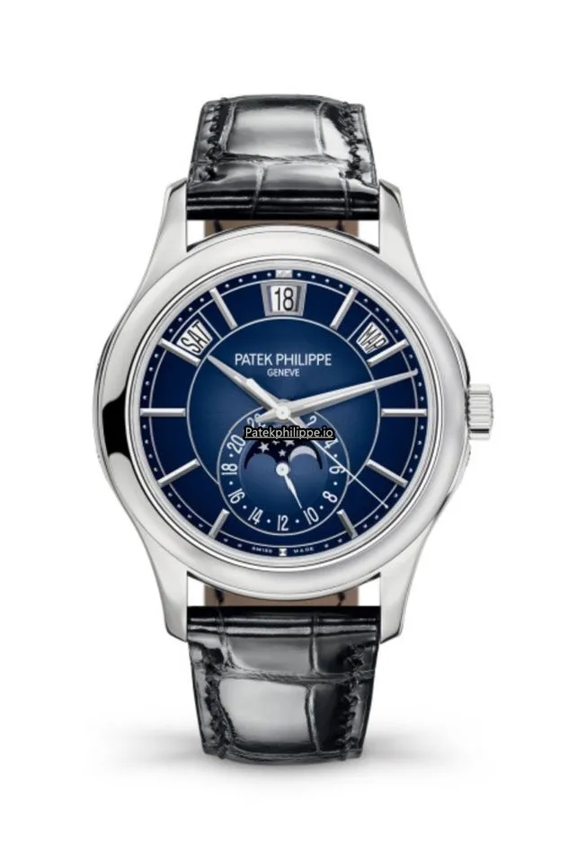 Patek Philippe Annual Calendar 5205g-013 40MM White Gold Case Automatic