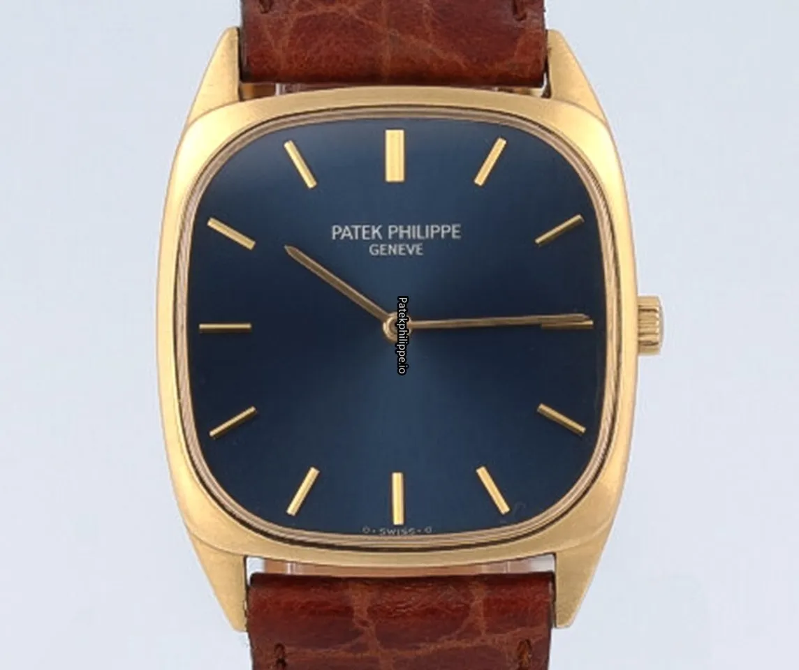 Patek Philippe Golden Ellipse 3566 29MM Yellow Gold Case Manual Winding