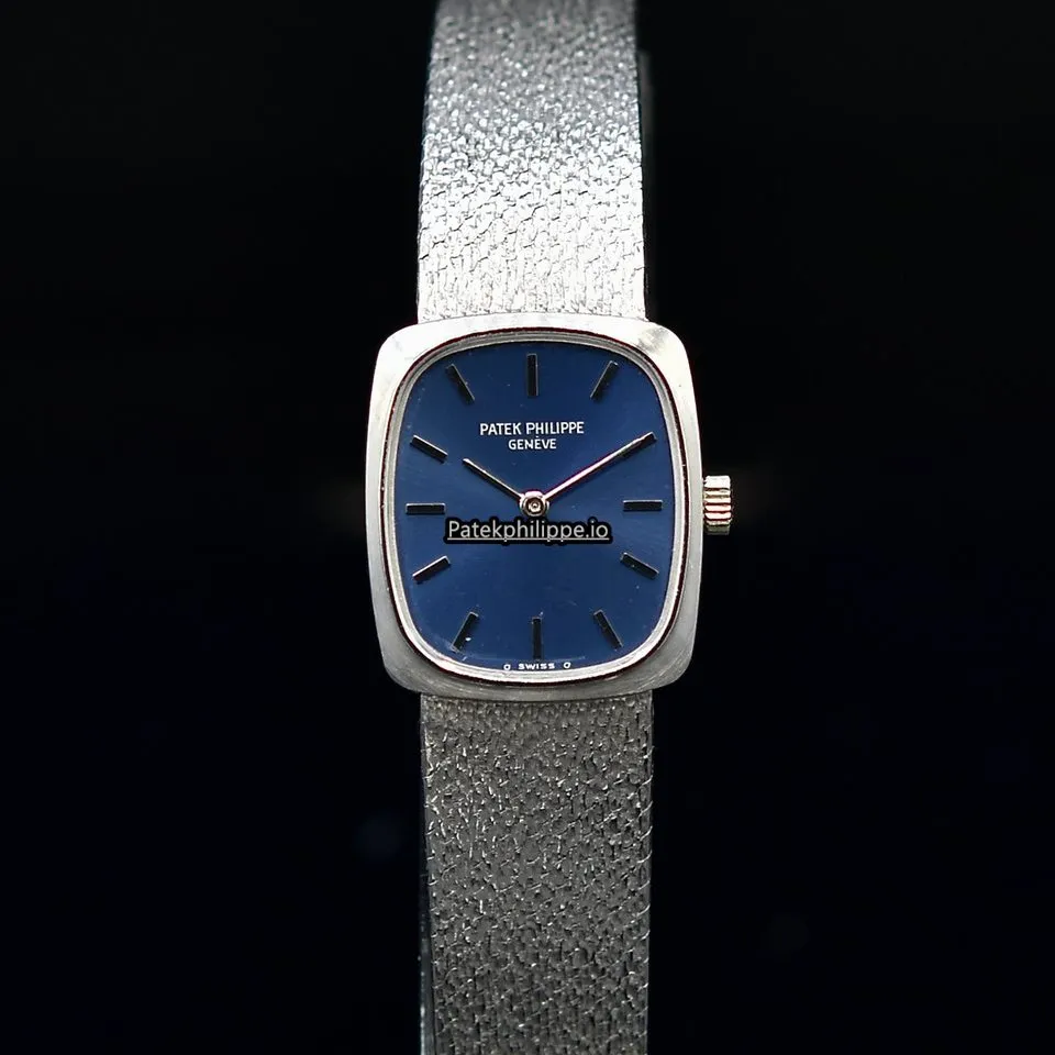 Patek Philippe Golden Ellipse Jan-21 20x22MM White Gold Case Manual Winding
