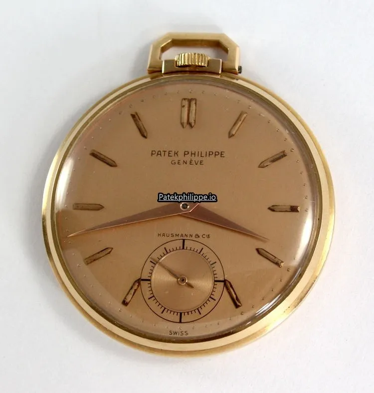 Alternative view of Patek Philippe 600/1 44,5MM Yellow Gold Case Manual Winding