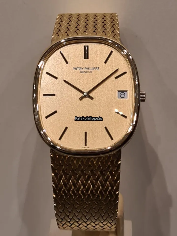 Alternative view of Patek Philippe Golden Ellipse Jan-21 33x38MM Yellow Gold Case Automatic