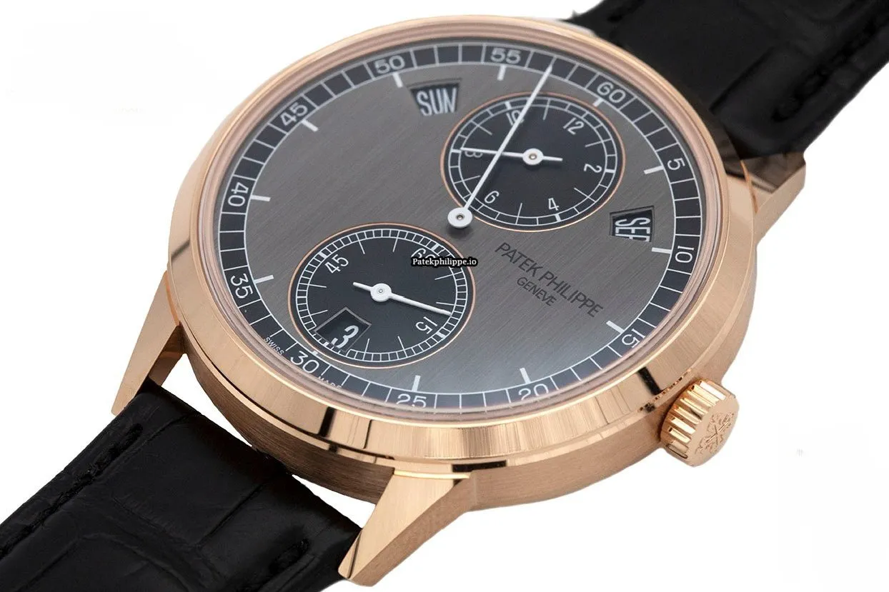 Alternative view of Patek Philippe Annual Calendar 5235/50r-001 40.5MM Rose Gold Case Automatic