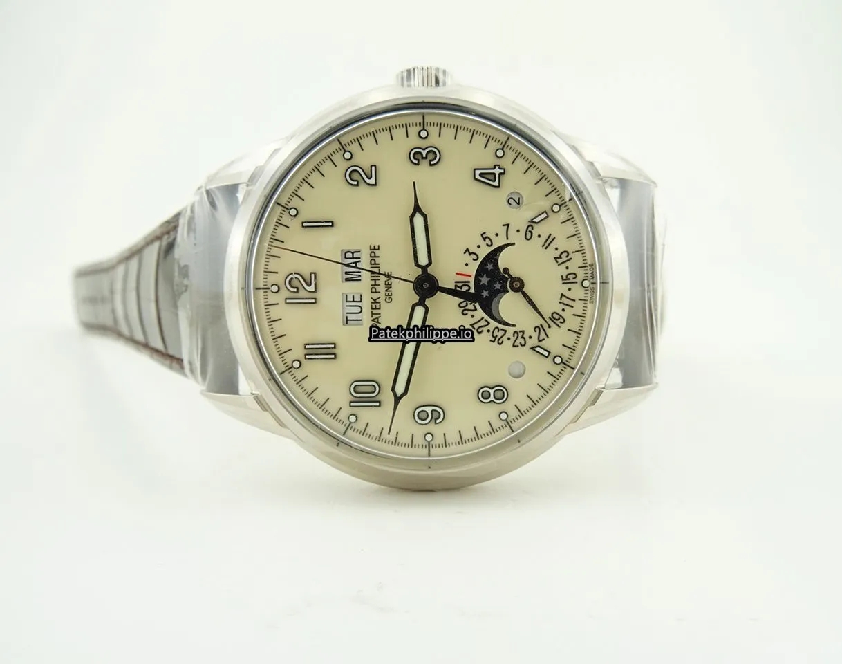 Alternative view of Patek Philippe Perpetual Calendar 5320g-001 40MM White Gold Case Automatic