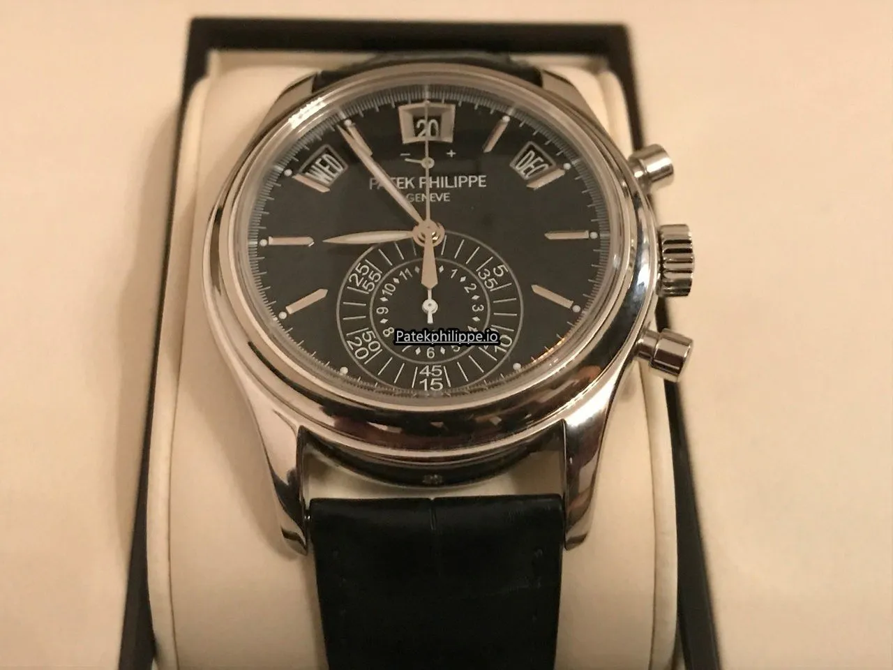 Patek Philippe Annual Calendar 5960p-016 Platinum Case Automatic