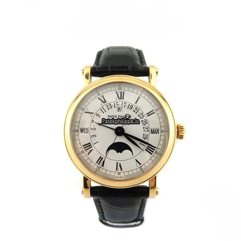Patek Philippe Perpetual Calendar 5059r-001 36MM Rose Gold Case Automatic