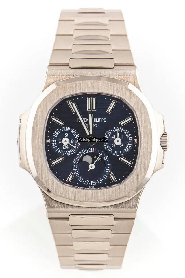 Alternative view of Patek Philippe Nautilus 5740/1g-001 40MM White Gold Case Automatic