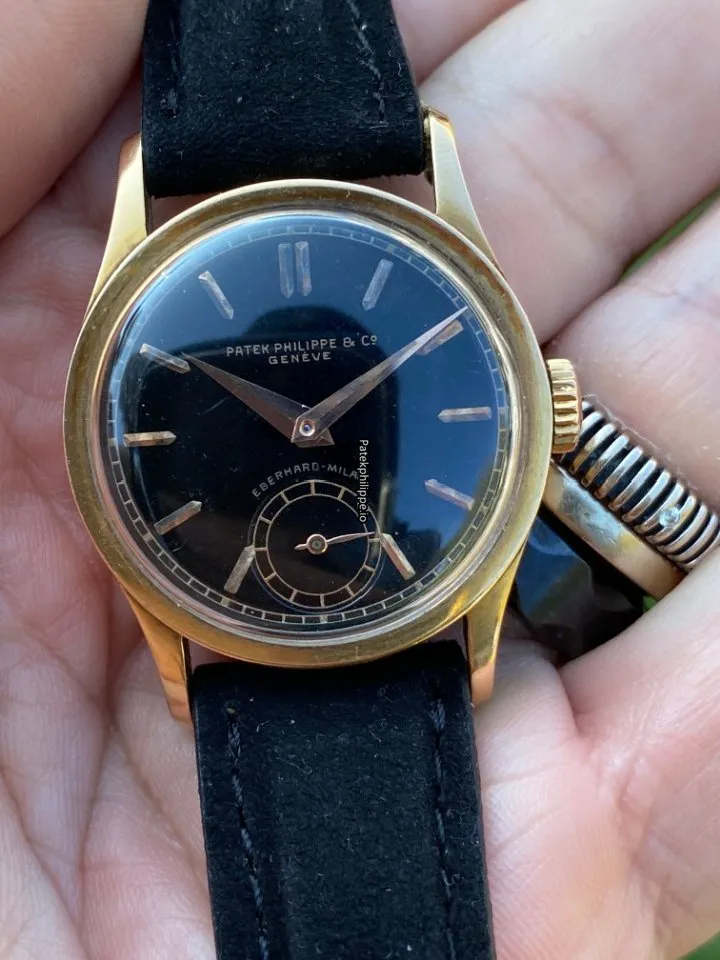 Alternative view of Patek Philippe Calatrava 96 30,5MM Rose Gold Case Manual Winding