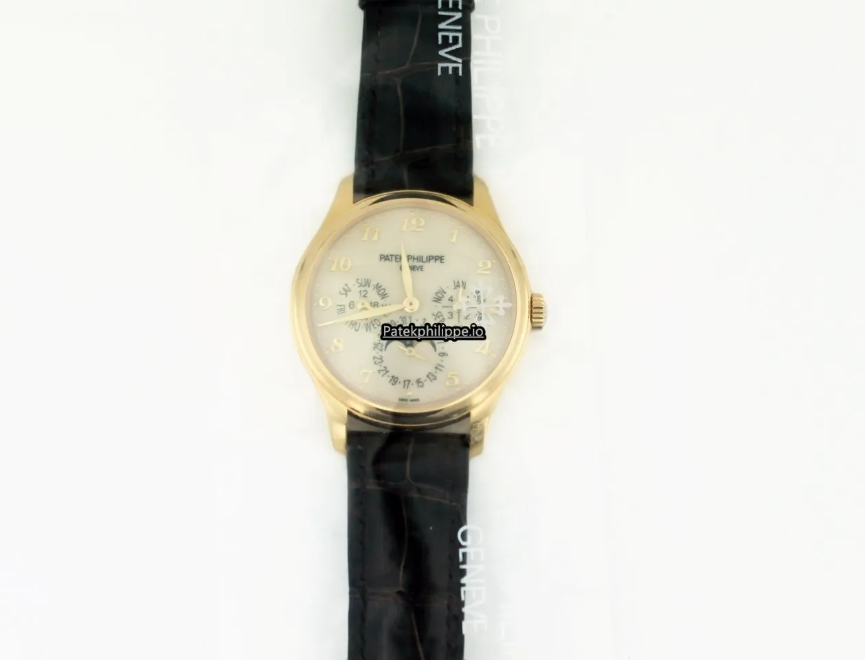 Alternative view of Patek Philippe Perpetual Calendar 5327j-001 39MM Yellow Gold Case Automatic