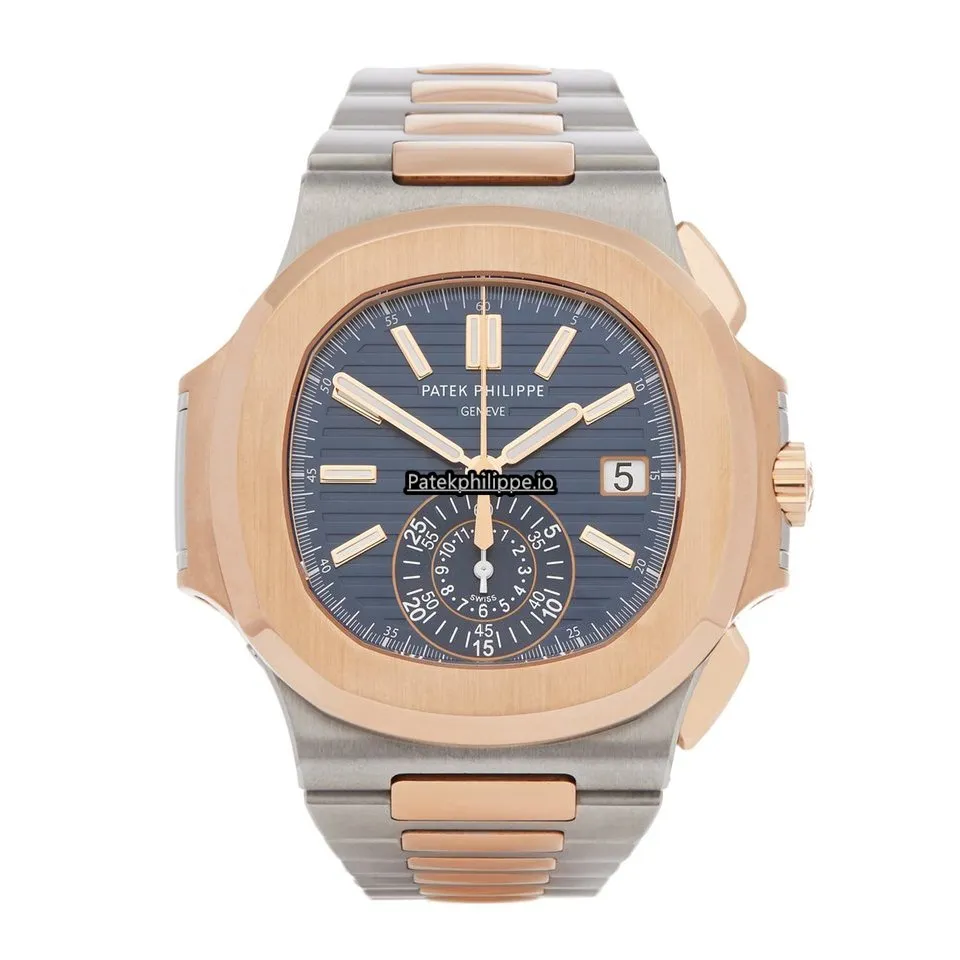 Patek Philippe Nautilus 5980/1ar-001 40.5MM Gold/steel Case Automatic