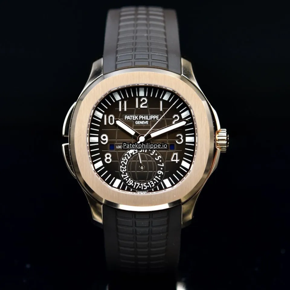 Patek Philippe Aquanaut 5164r-001 40.8MM Rose Gold Case Automatic