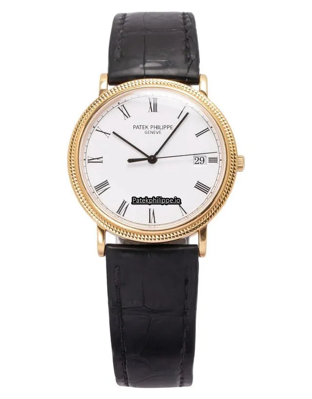 Alternative view of Patek Philippe Calatrava 3944 33MM Yellow Gold Case Quartz