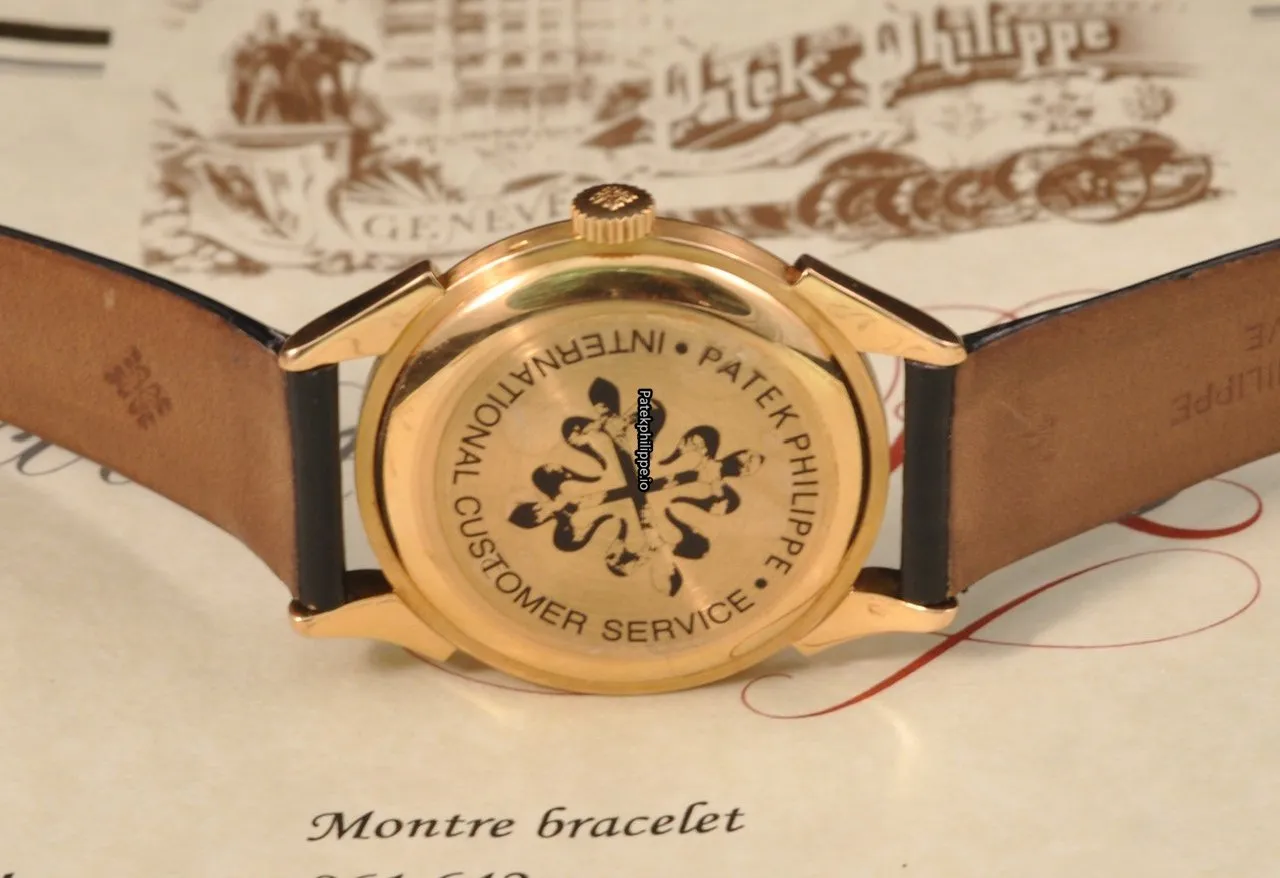 Alternative view of Patek Philippe 34MM Rose Gold Case Manual Winding